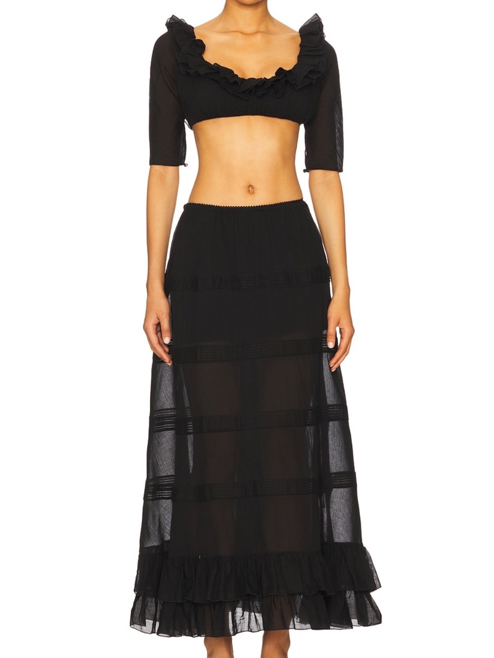 Mirror Palais Mirage Bustle Skirt